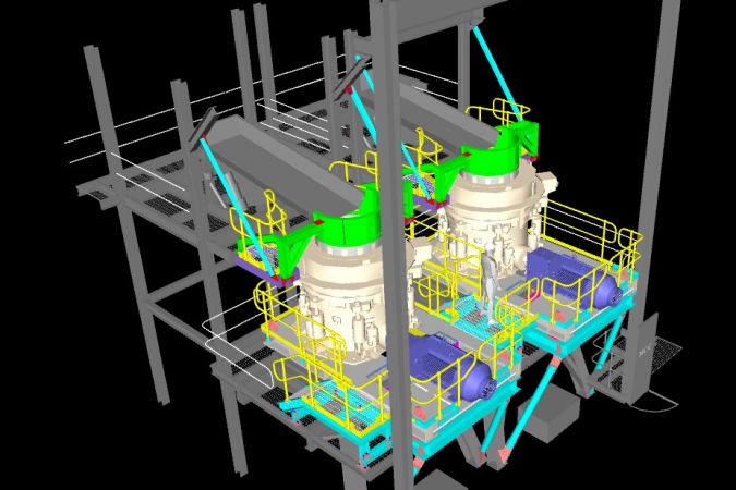 koolyanobbing cone crusher process structural engineering plans from BWCE