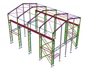 winder building process structural engineering plans from BWCE