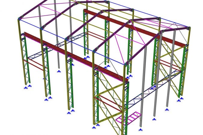 winder building process structural engineering plans from BWCE